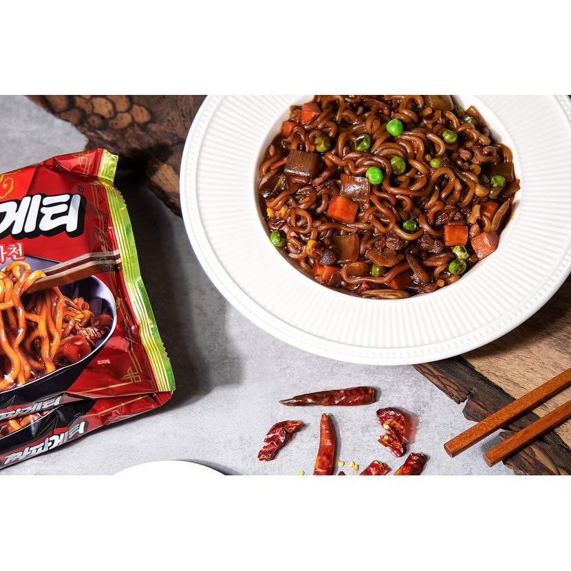 [NONGSHIM] MÌ CHAPAGETTI CAY 137G - [농심] 사천짜바게티