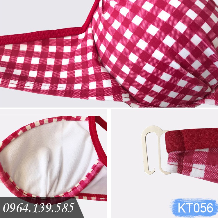 Bộ bơi 3 chi tiết nữ, set bikini cùng áo sơ mi mặc ngoài, phong cách mới cá tính | KT056