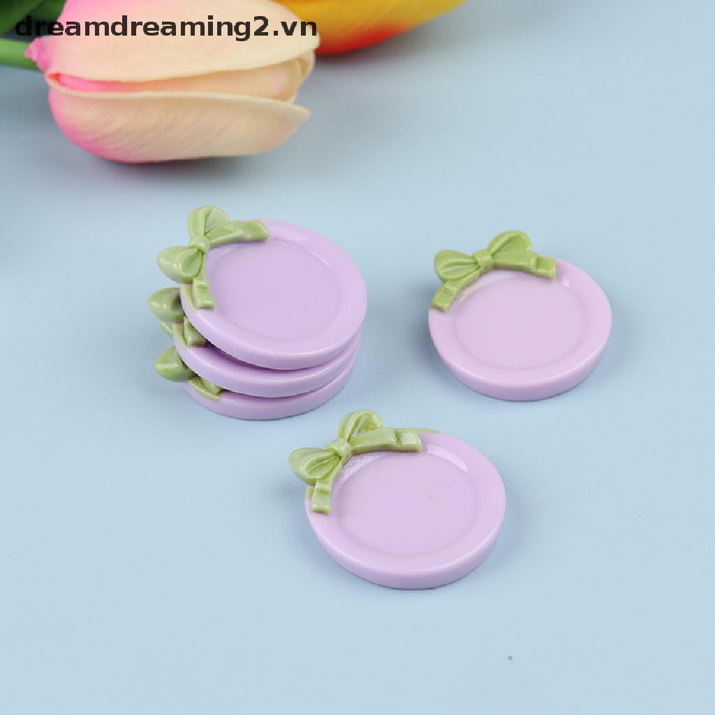 Bộ 5 Đĩa mini Tỉ Lệ 1: 12 Dành Cho Búp Bê