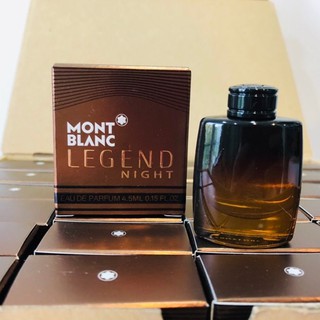 [AUTHENTIC] ❤️ Nước Hoa MiNi Nam MONTBLANC LEGEND NIGHT EDP 4.5ml  ❤️