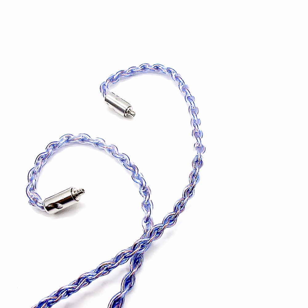 Dây Cáp Nối Tai Nghe 8 Shares 240 Lõi MMCX 2Pin 0.78mm Bằng Đồng Mạ Bạc Cho Kxs Aria EDX PRO ESX AS16 PRO