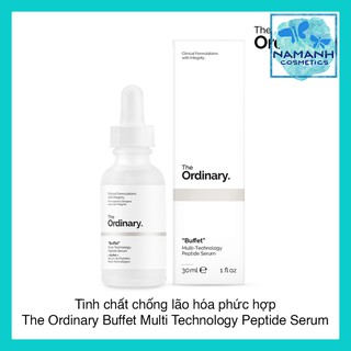 Serum chống lão hóa The Ordinary "Buffet" Multi-Technology Peptide Serum 30ml