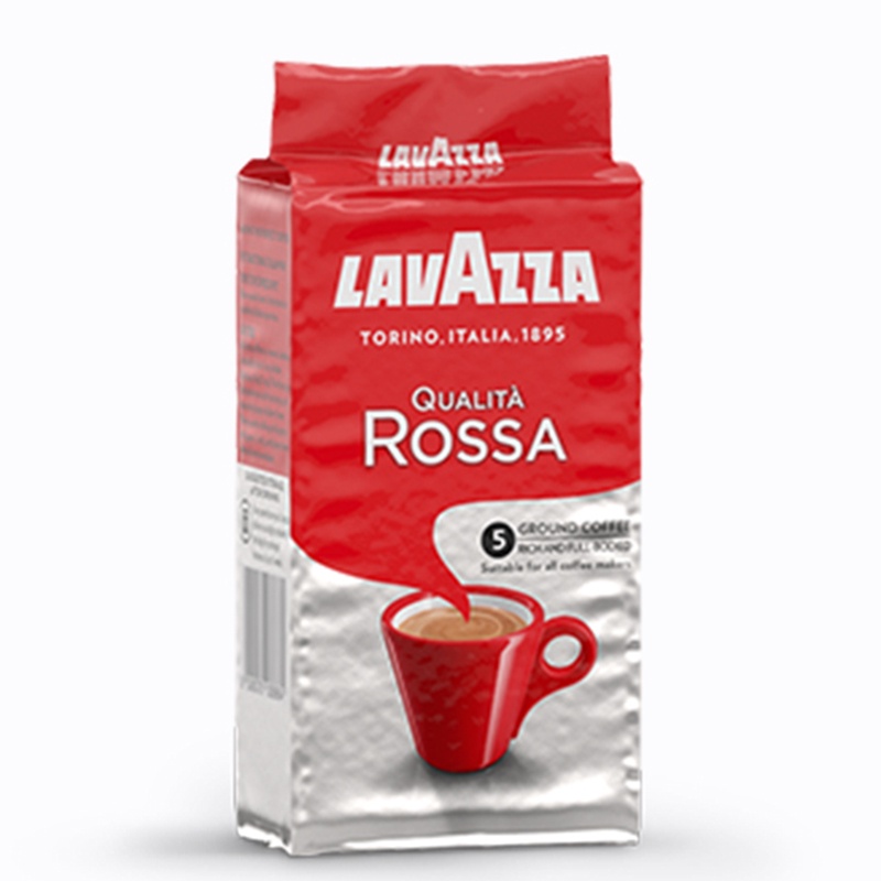 [HÀNG CHÍNH HÃNG] Cà Phê Qualità Rossa LAVAZZA - CÀ PHÊ BỘT (Gói 250g) | BigBuy360 - bigbuy360.vn