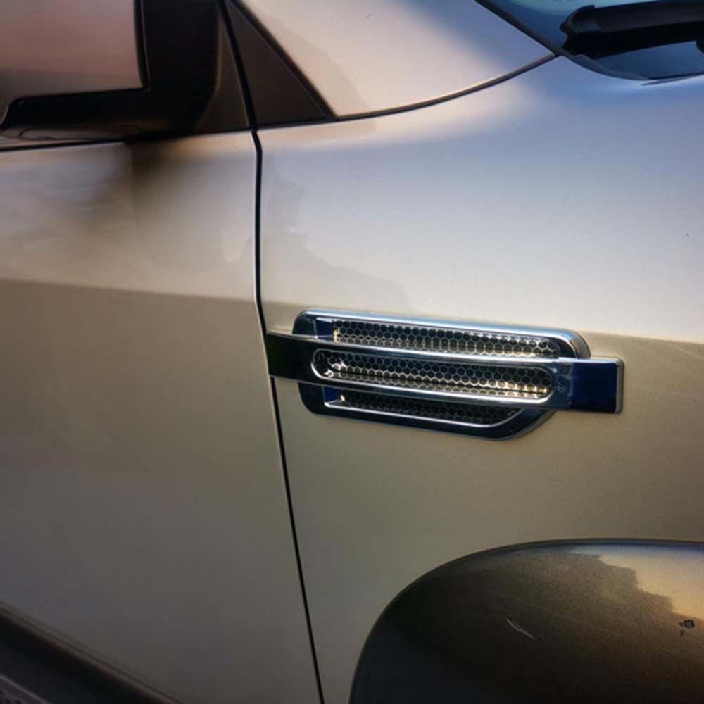 Miếng Dán 3D Giả Lưới Thông Dụng Trang Trí Lỗ Thông Gió Xe Hơi VANES1