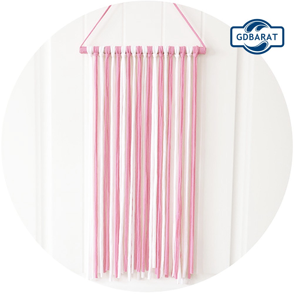 Phụ Kiện Băng Đô Đính Nơ Bằng Vải Dễ Thương Dùng Để Treo Đồ Tiện Lợi