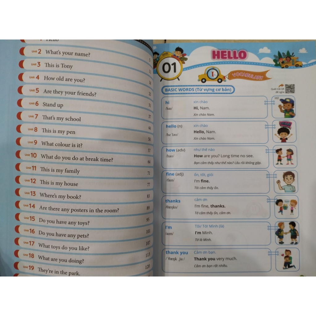 Sách - Vocab Go Học nhanh toàn diện từ vựng tiếng anh lớp 3, 4, 5