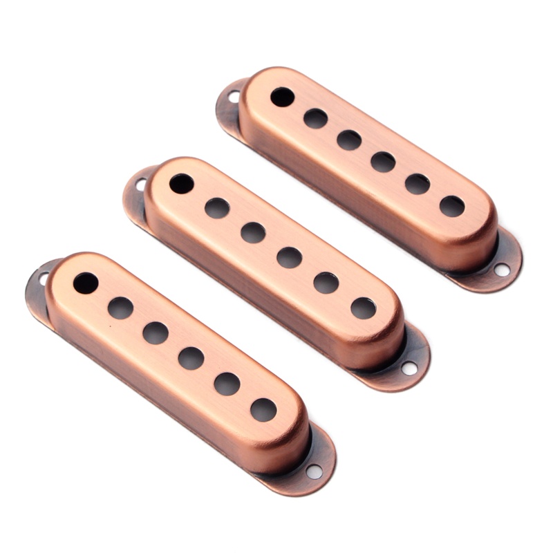 Bộ 3 Vỏ Bọc Pickup Đàn Guitar Điện Một Cạnh 48mm / 50mm / 52mm Bằng Đồng Thau