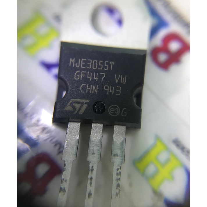 2 IC Transistor NPN MJE3055T 3055 TO-220 chính hãng ST