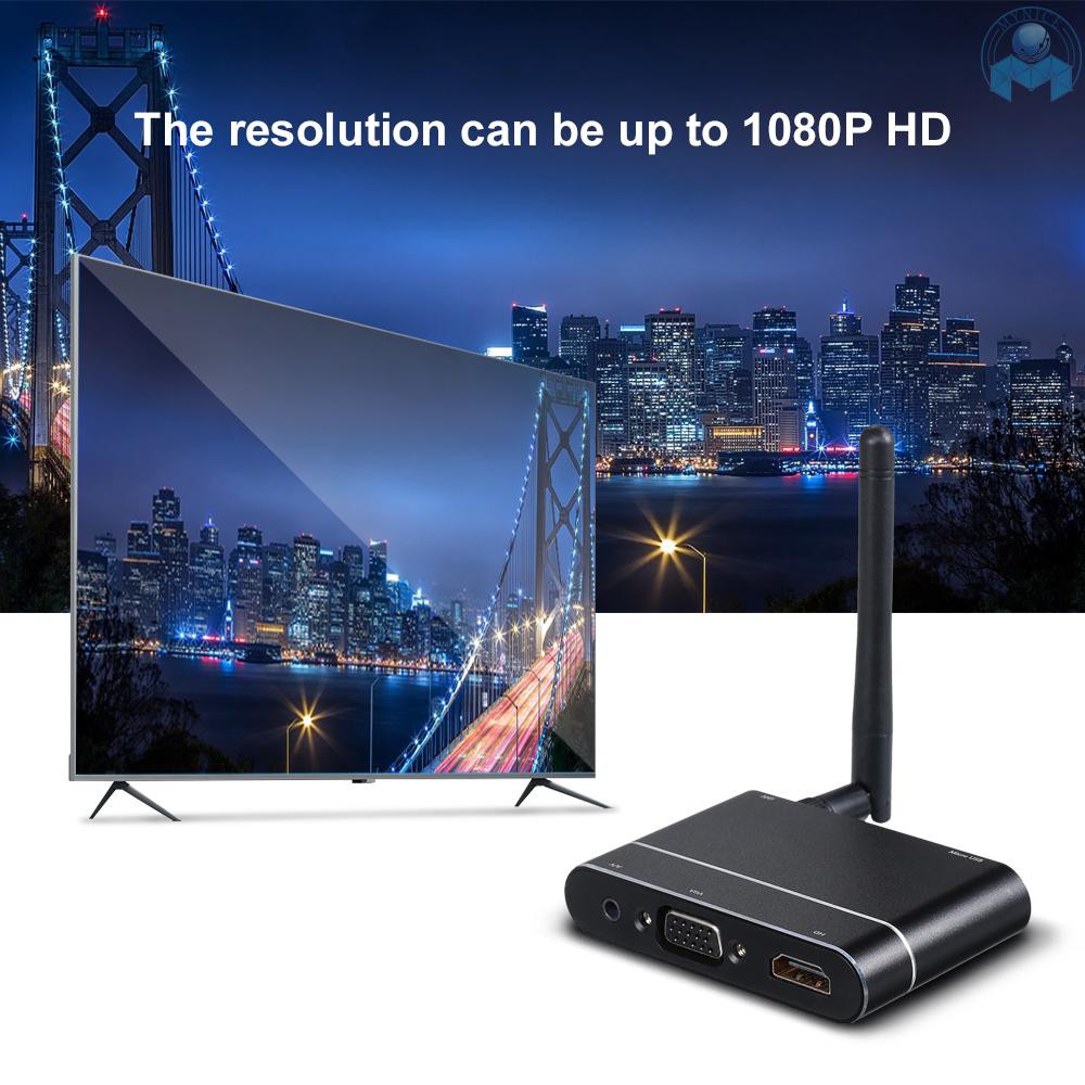 Thiết Bị Nhận Tín Hiệu Màn Hình Không Dây Mirascreen X6W Hd 1080p Kết Nối Wifi Vga Miracast | WebRaoVat - webraovat.net.vn