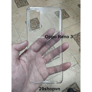 Ốp Oppo Reno 3 Silicone Dẻo (Loại đep)