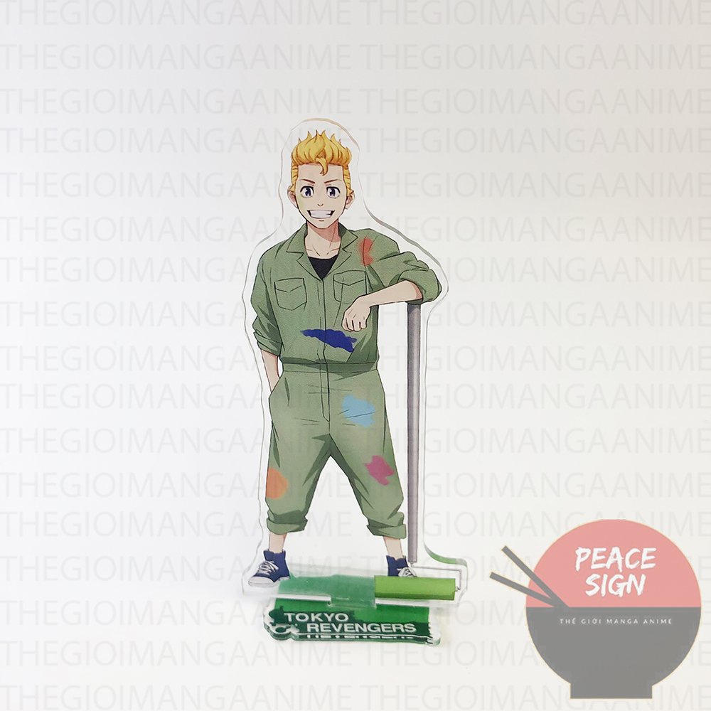 Mô hình standee TOKYO REVENGERS  ver SƠN TƯỜNG anime tượng mica chibi trưng bày