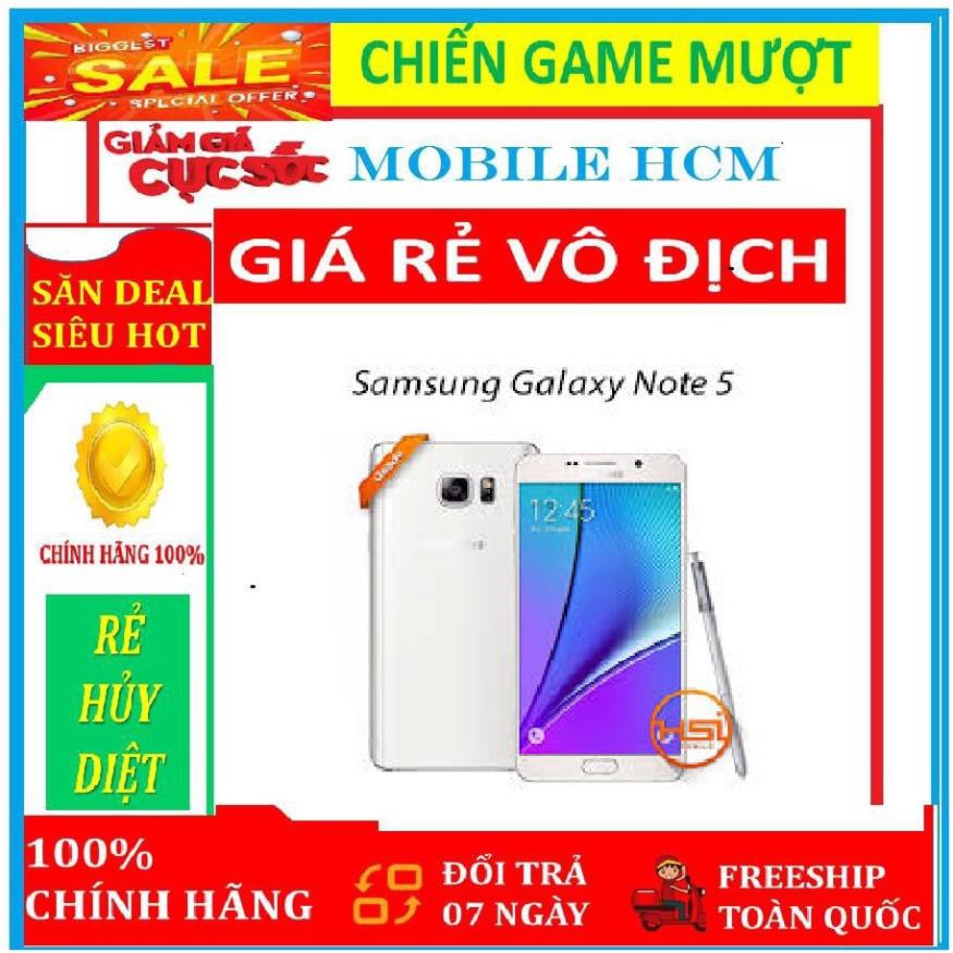 điện thoại Samsung Note 5 2sim - Samsung Galaxy Note 5 2sim ram 4G/32G mới Chính Hãng