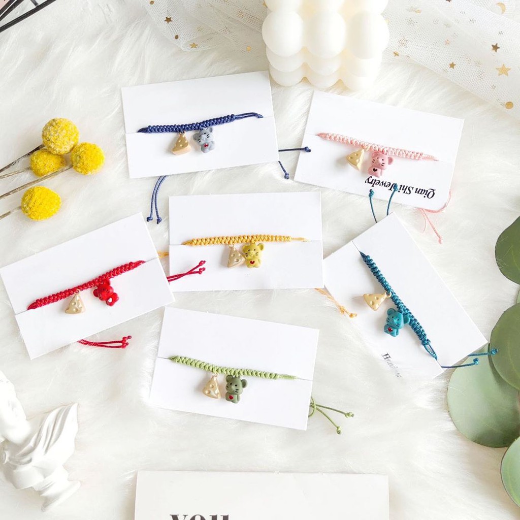 Vòng Tay Chỉ Chuột Đáng Yêu - TS1229