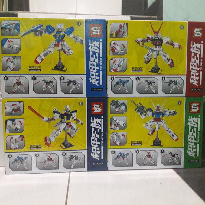 Mô Hình Lắp Ráp Lego Robot Gundam Sy6498