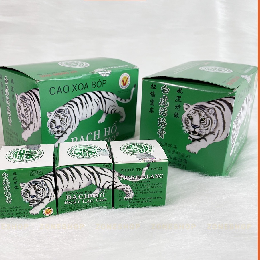 [Chính hãng] Cao Xoa Bóp Bạch Hổ Hoạt Lạc Cao BẢO LINH 20 gram, dầu xoa bóp Bảo Linh