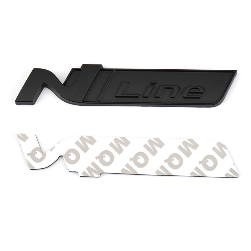 Nhãn Dán Trang Trí Xe Hơi Bằng Kim Loại Cho Hyundai I30 2021 Sonata Elantra Veloster Kona Tucson N Line