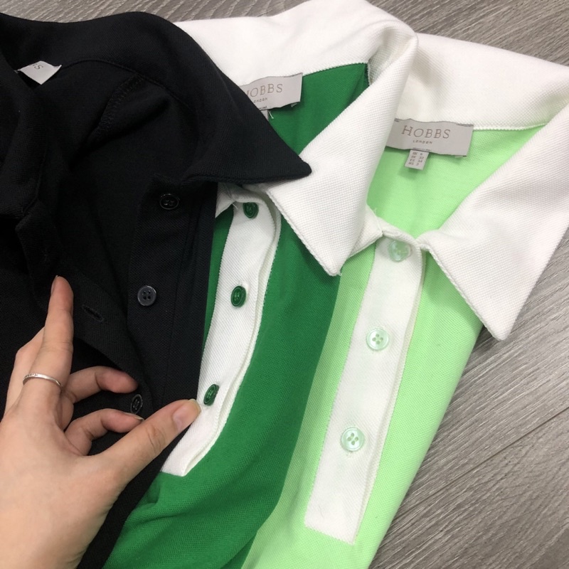 🔸Đầm dài cổ polo - H.obbs