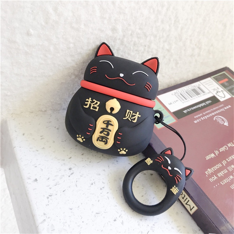Vỏ bảo vệ tai nghe bluetooth Airpods bằng Sillicone dẻo, ốp Case cute, Airpods 2/pro NUTACASE