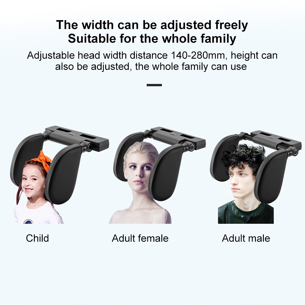 Gối Tựa Đầu Mềm Chất Lượng Cao Có Thể Tháo Rời Cho Xe Hơi