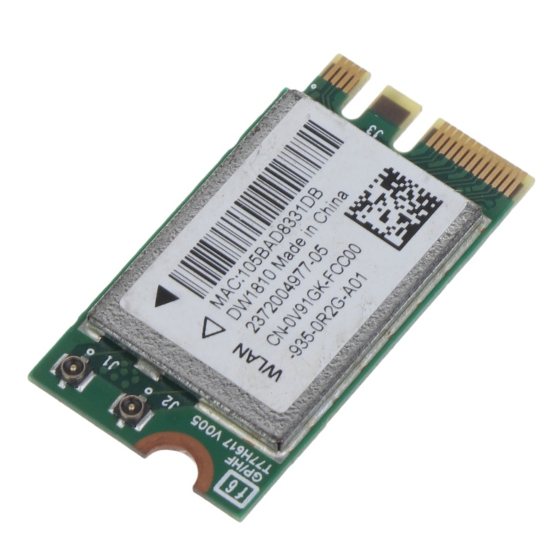 Thiết Bị Nhận Tín Hiệu WiFi Không Dây Cho DELL15 5565 5567 3567 DW1810 ac NGFF 433Mbps BT-4.1