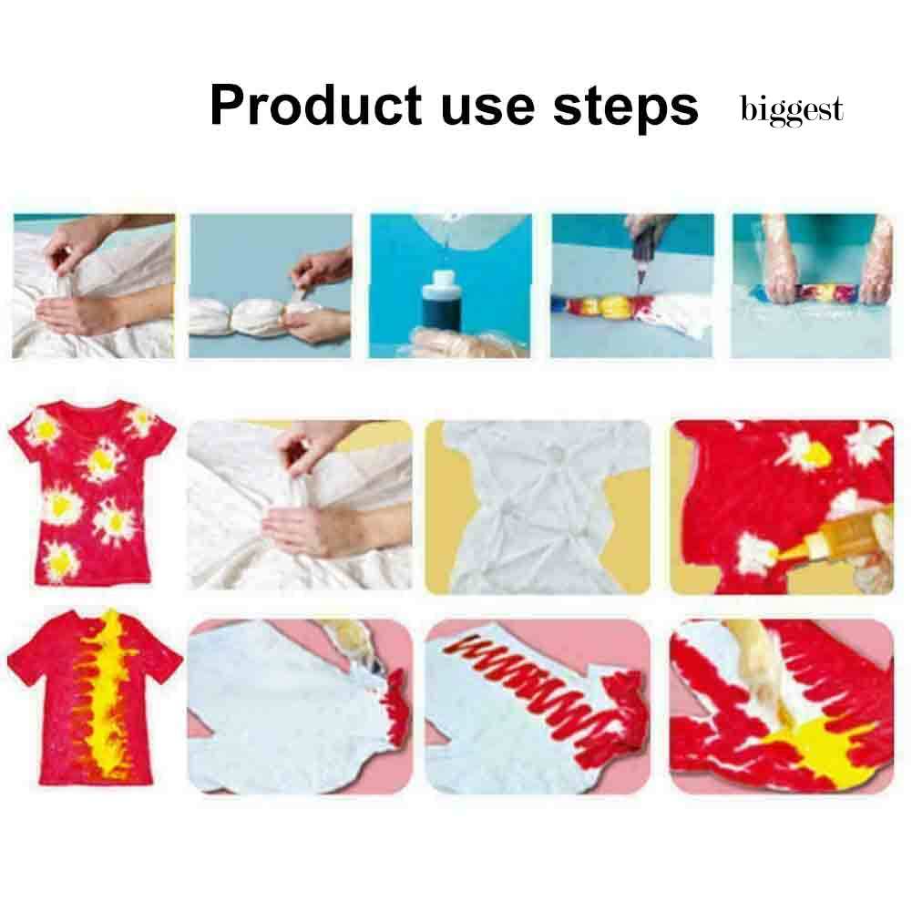 Set 12 màu nhuộm vải tie dye DIY chất lượng cao
