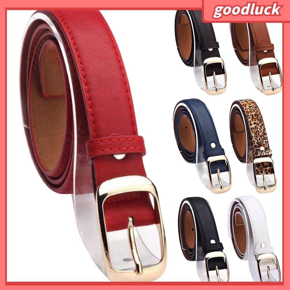 Thắt Lưng Giả Da Họa Tiết Da Báo Thời Trang Cho Nữ