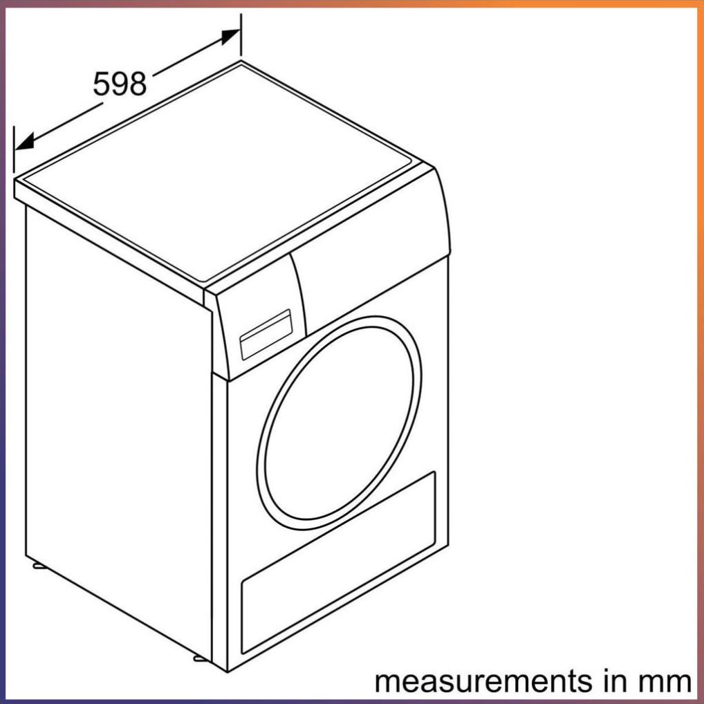 Máy sấy quần áo Bosch WTR85V00SG - SERI 4 TGB nhập khẩu nguyên chiếc ( Bảo Hành 3 Năm )