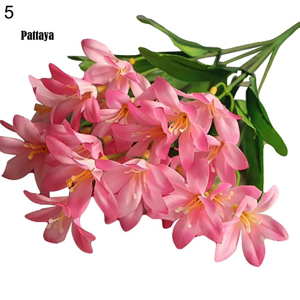 Bó Hoa Lily Giả Mini PT_1 Trang Trí Nhà Cửa / Văn Phòng / Tiệc Cưới