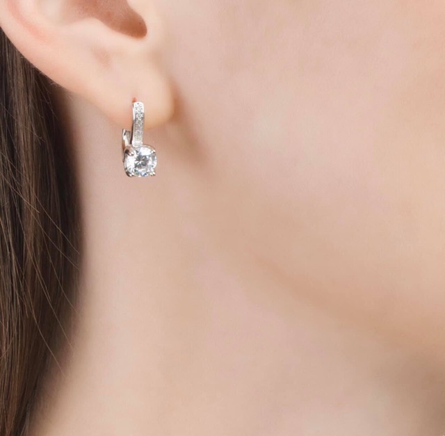 Khuyên tai nữ bạc 925 hãng Sunlight sản xuất tại Nga 🇷🇺