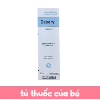 [Mẫu mới nhất 2020] Kem dưỡng ẩm Dexeryl 50g Pháp