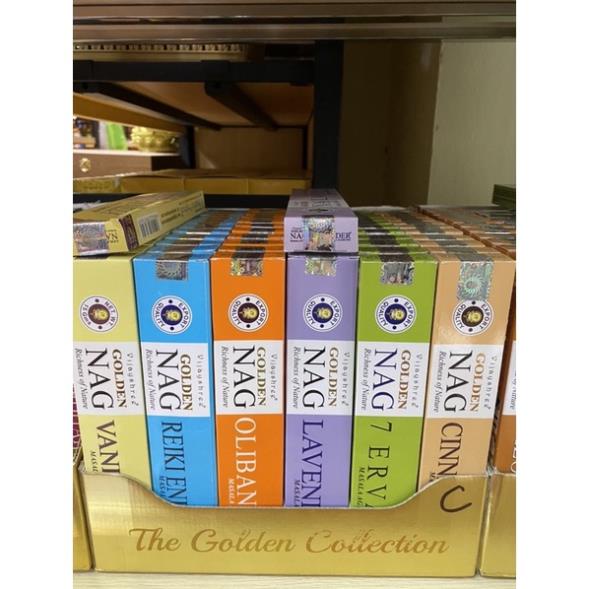 Hương Ấn Độ Vijayshree-Golden Nag 6 màu - Sản Phẩm Chính Hãng