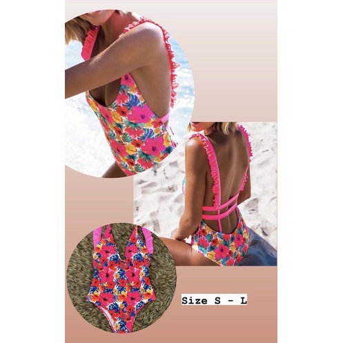 bikini hoa liền thân