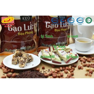 Kẹo Gạo Lức Đậu Phộng Tân Huê Viên (Túi 250gr)