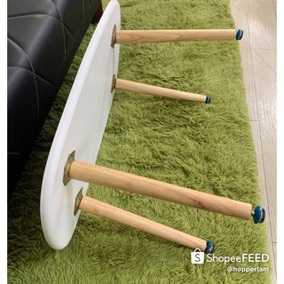 Bàn Trà BNS Sofa Vuông Màu Trắng 75*45*40