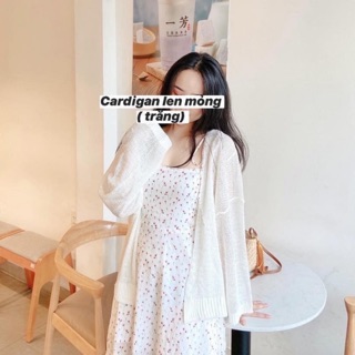 ÁO KHOÁC CARDIGAN LEN DỆT MỎNG CAO CẤP