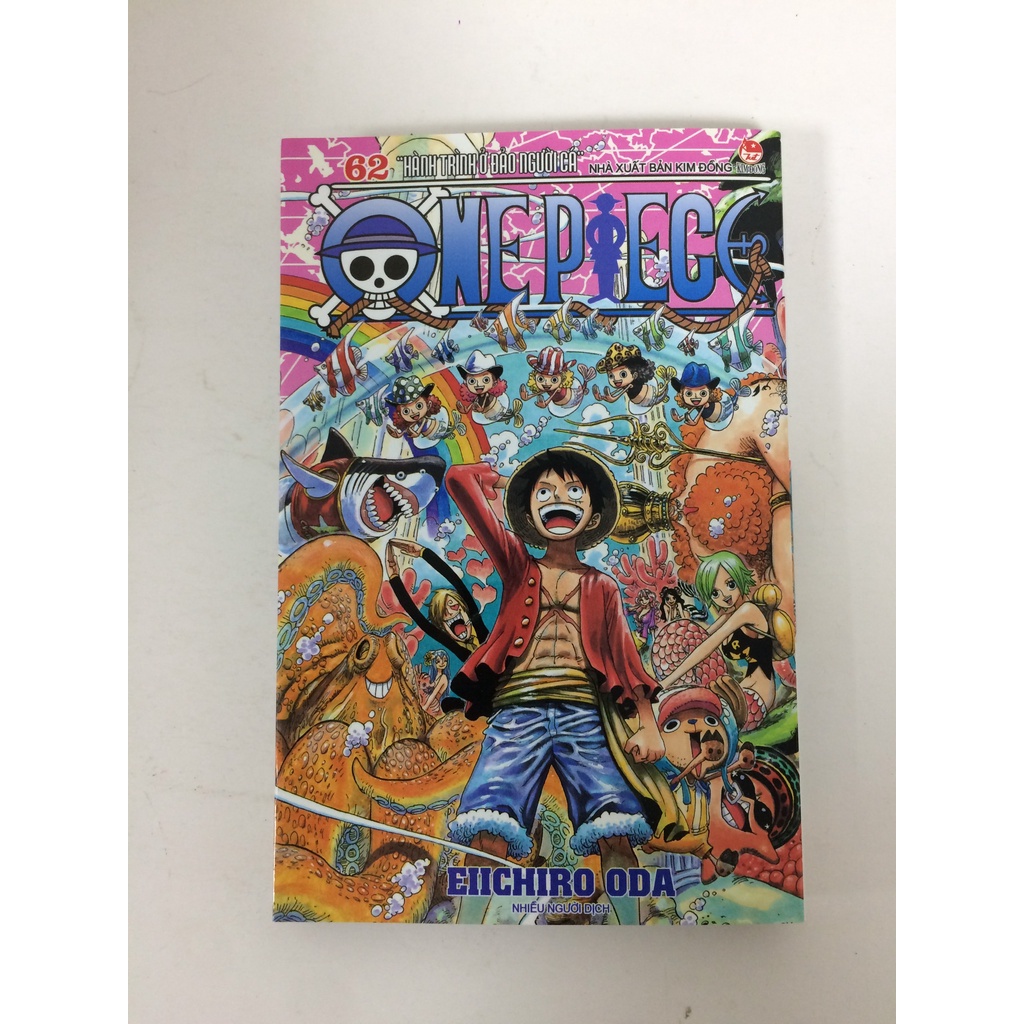 Sách - One piece - Tập 62 (Bìa rời)