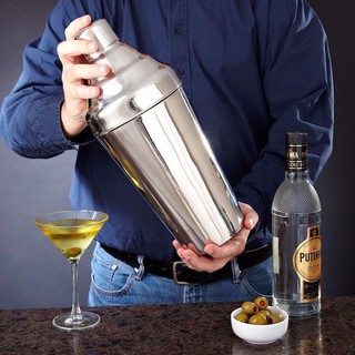 Bình lắc inox shaker inox - đồ pha chế bartender