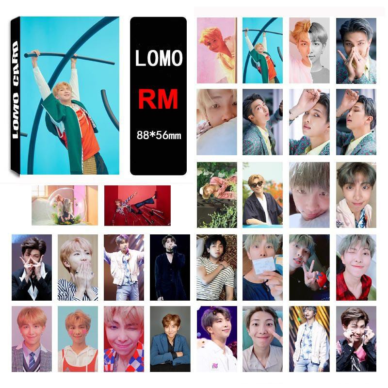 Hộp ảnh Lomo card BTS 5x8 Love Yourself: Answer Rapmonster album ảnh idol thần tượng Hàn Quốc