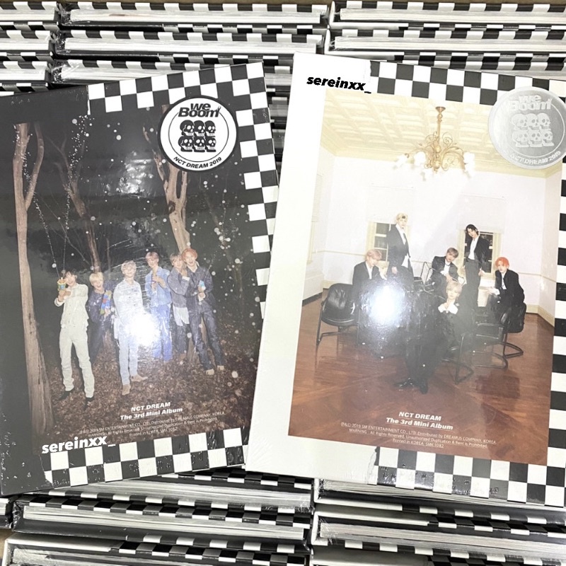 Album WE BOOM - NCT DREAM Nguyên Seal