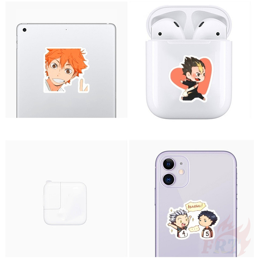 ❉ Haikyuu!! - Series 06 Anime Shoyo Hinata Tobio Kageyama Kei Tsukishima Yu Nishinoya Kozume Kenma Stickers ❉ 50Pcs/Set DIY Fashion Doodle Decals Stickers
