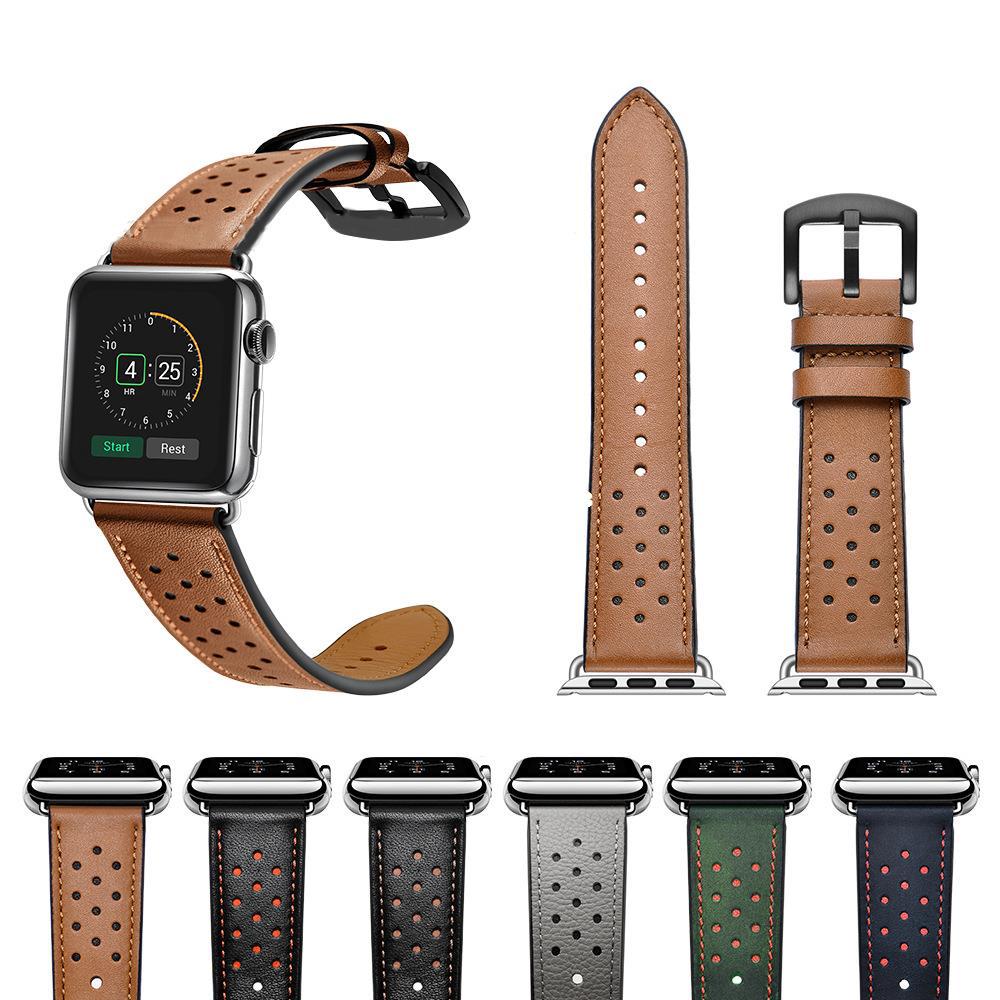 Dây đeo bằng da thật cho Apple Watch Series 4 40MM / 44mm