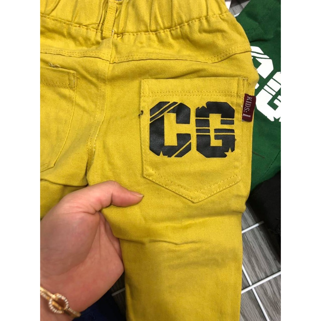 Quần kaki CG phong cách chất cho bé trai, bé gái - QCG