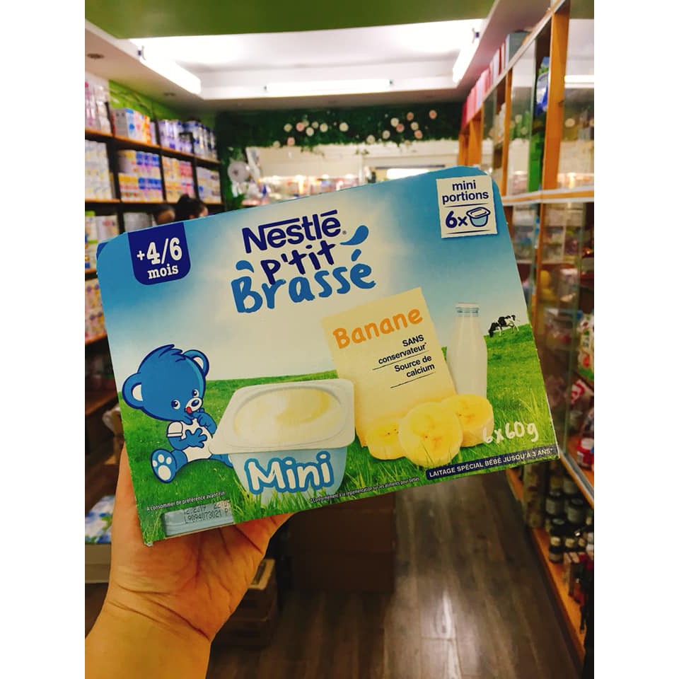 Sữa chua Nestle cho bé từ 4 tháng tuổi vị hoa quả