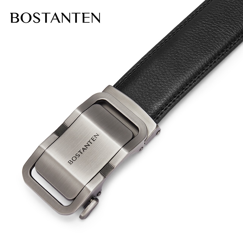 Thắt lưng BOSTANTEN bằng da thật cho nam