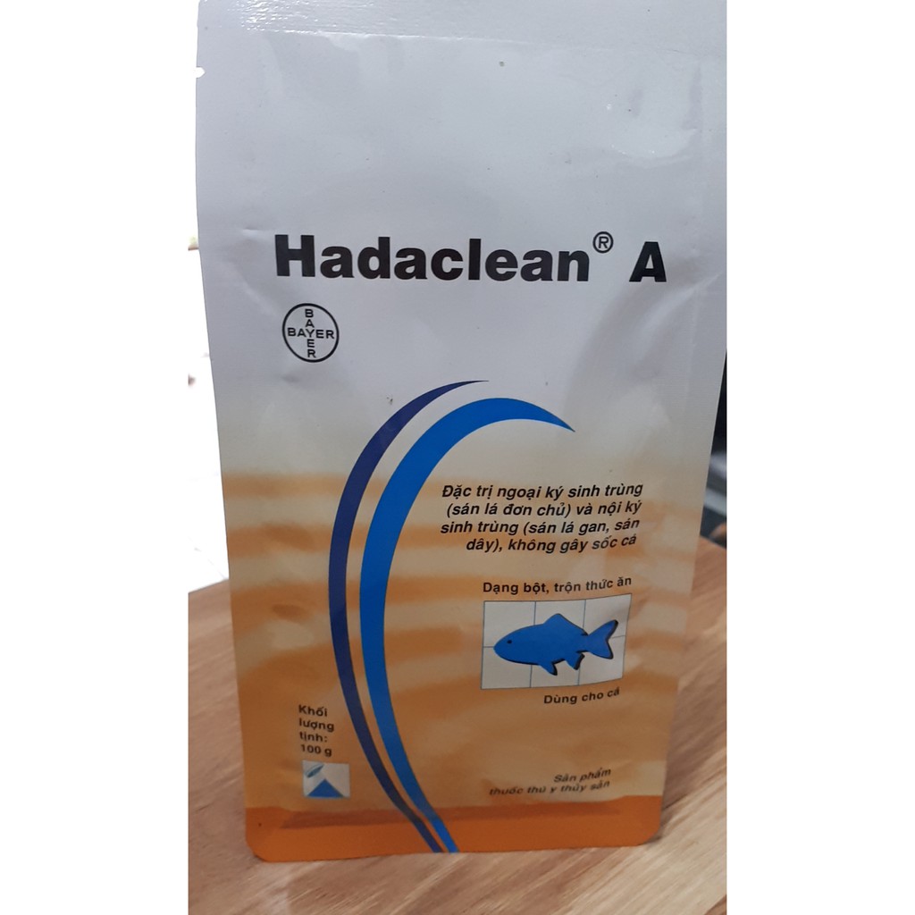 Xổ ký sinh trùng - Hadaclean A 100g
