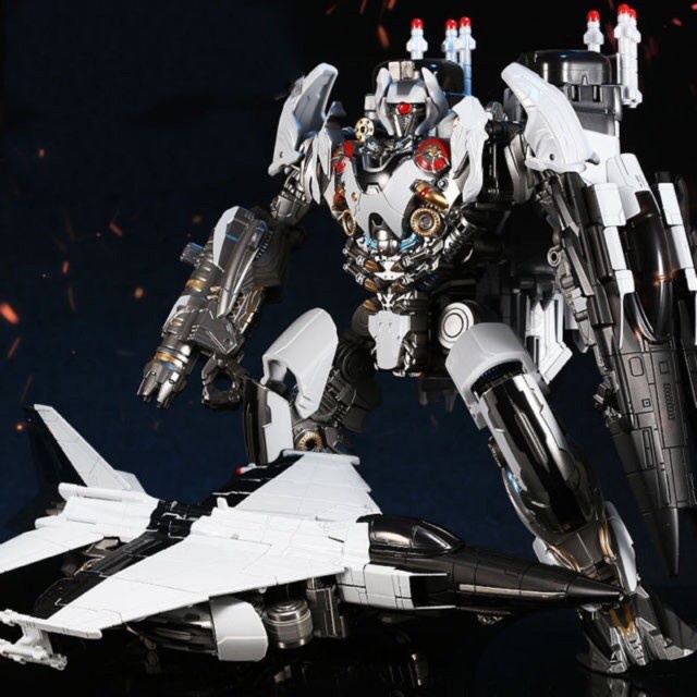 Mô hình Ares Nitrogen LS-01 Ls 01 Ls01 Black Mamba Series Transformers Oversizem robot lắp ráp biến hình