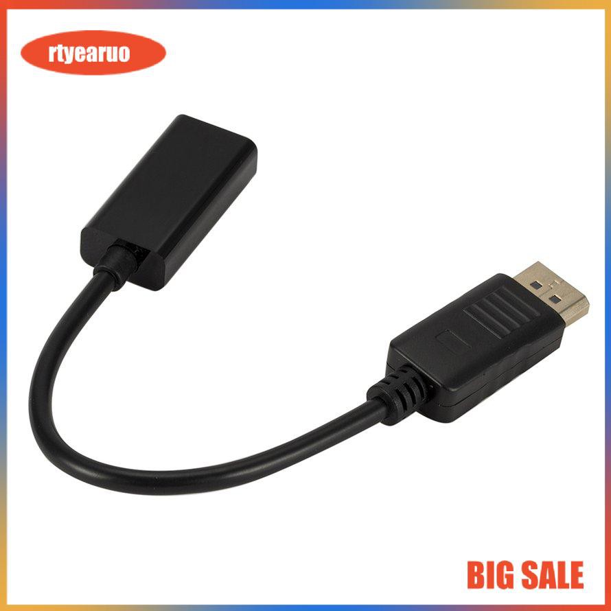 Cáp chuyển cổng DisplayPort DP sang HDMI hỗ trợ độ phân giải Full HD dành cho máy tính