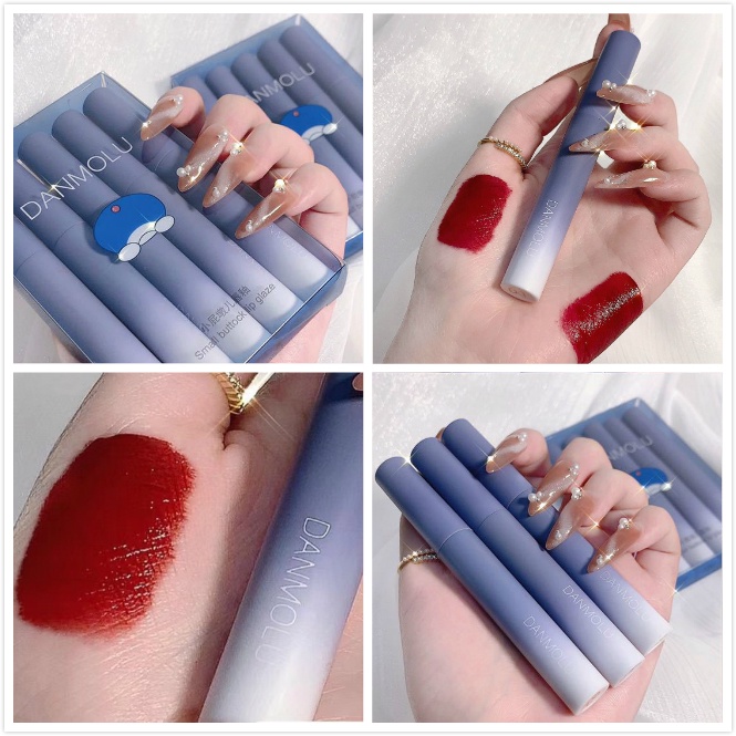 [Hàng mới về] Set 5 son môi mềm mịn không phai màu