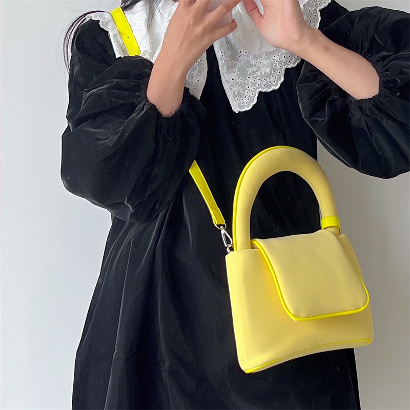 Túi Đeo Vai Màu Trơn Thiết Kế Đơn Giản Thời Trang Cho Nữ Mã 2022