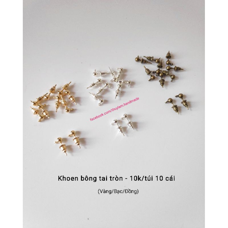 Khoen bông tai tròn
